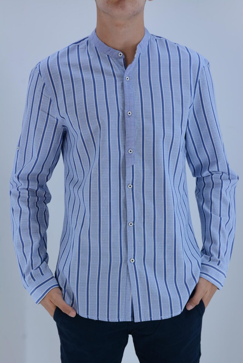 Shirt with stripe code 2005 front