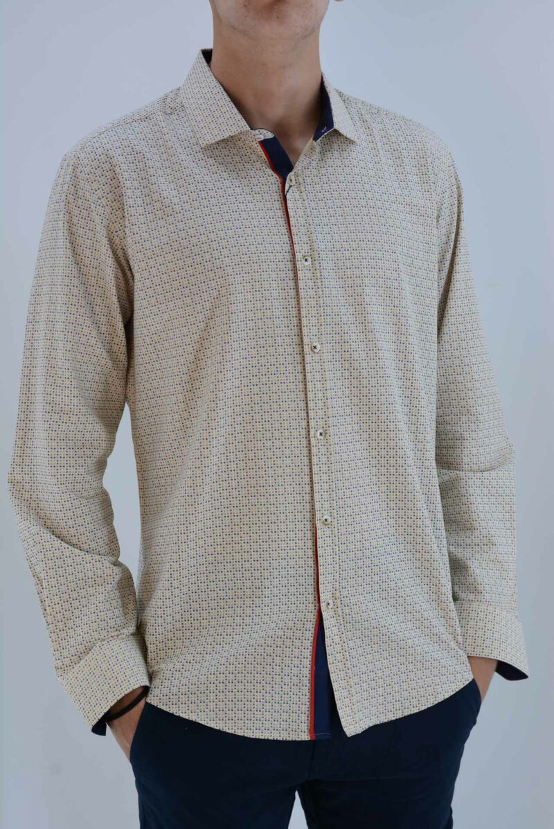 Printed shirt male code 2109 front view