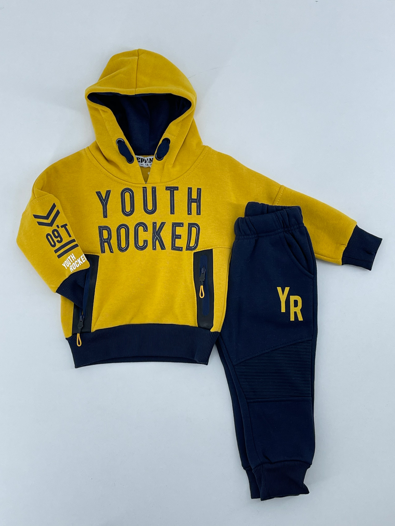Set of hooded overalls winter boy code NY313