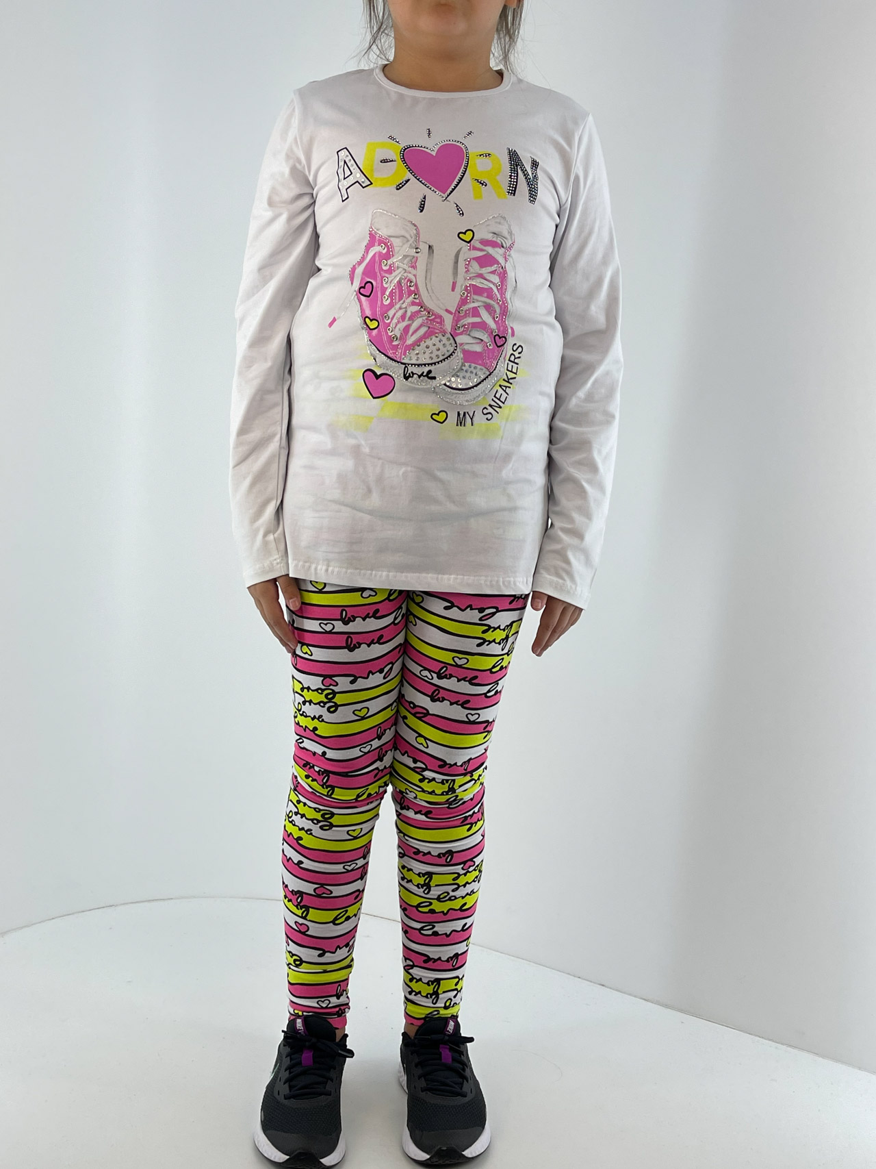 Set of top dress - leggings girl seasonal code PDY004