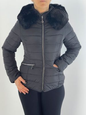 Women's jacket with collar code D1243