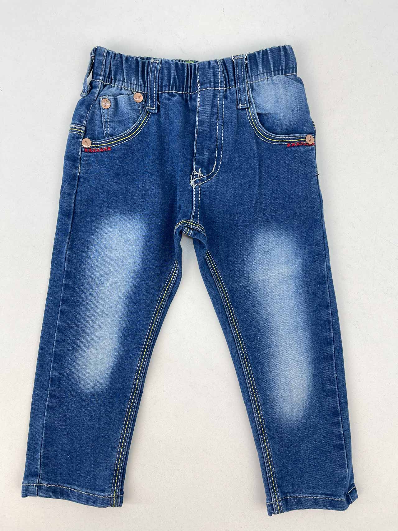 Jeans with elastic waistband code F5201