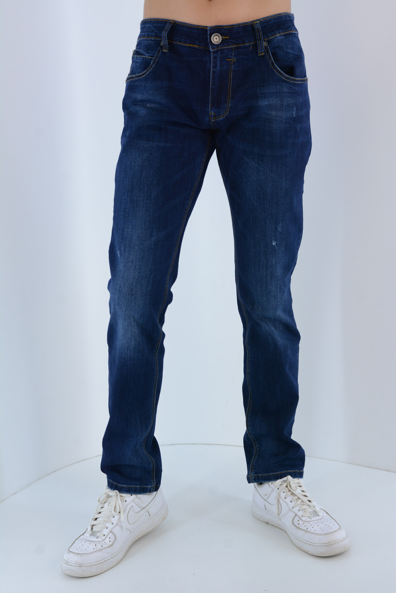 Jeans jeans male elastic code JMJ107