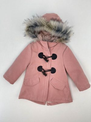 Παλτό με κουκούλα κορίτσι κωδ. 8065