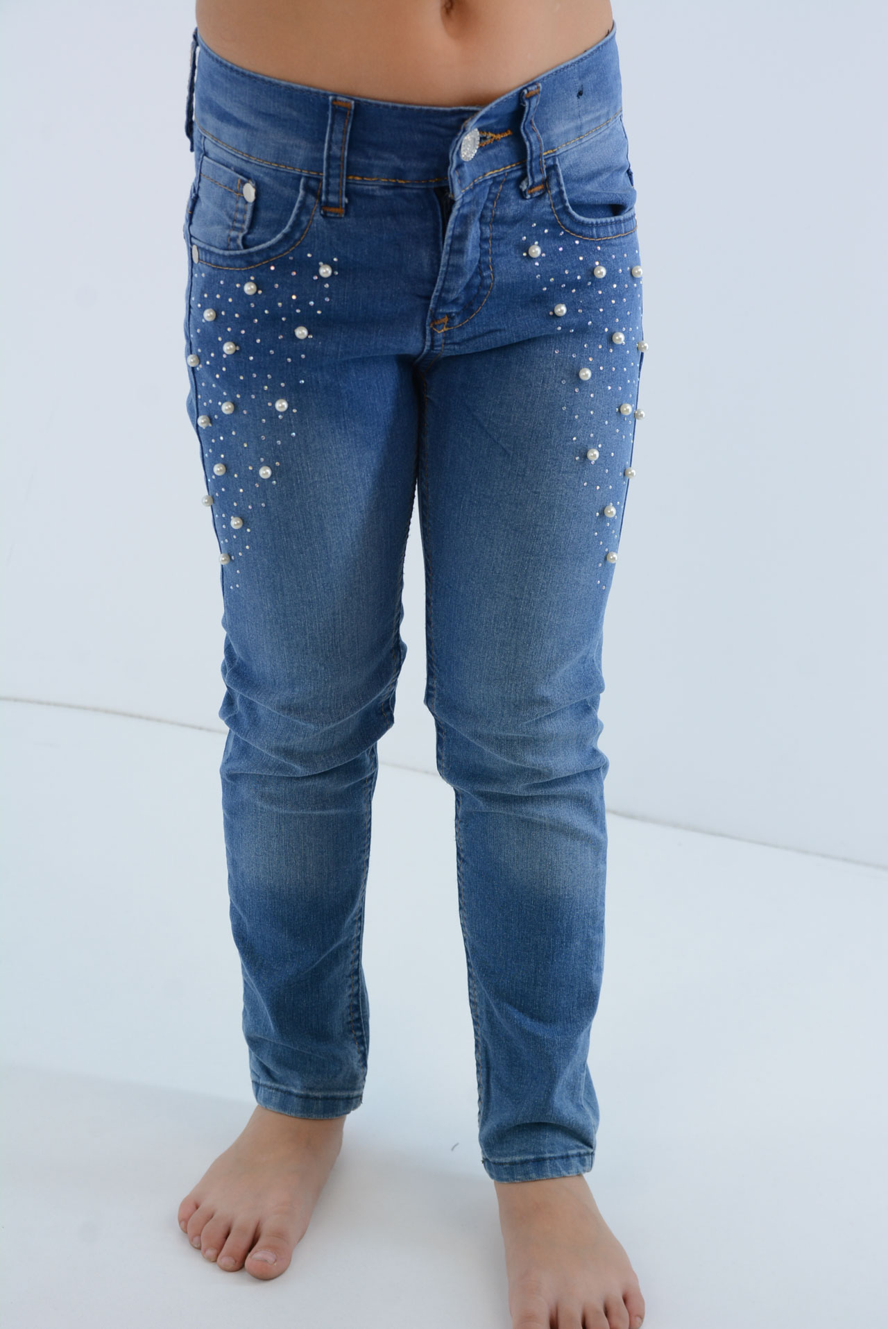 Jeans pants decorated code PM2125