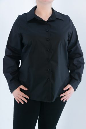 Shirt with a midriff, female code POUK52121