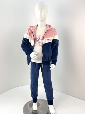 Set of girl's top dress - leggings code LF2238