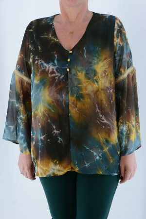 Printed blouse code SL8895