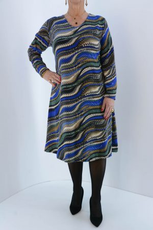 Crochet dress monochrome code 070012