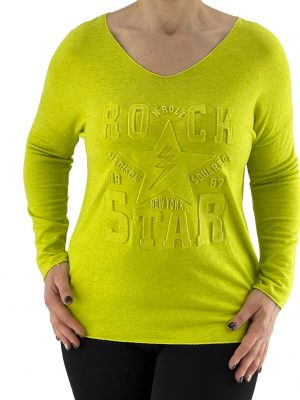 Seasonal knitted blouse code 7095