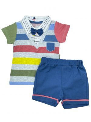 Boy's shirt-shorts set code 111102