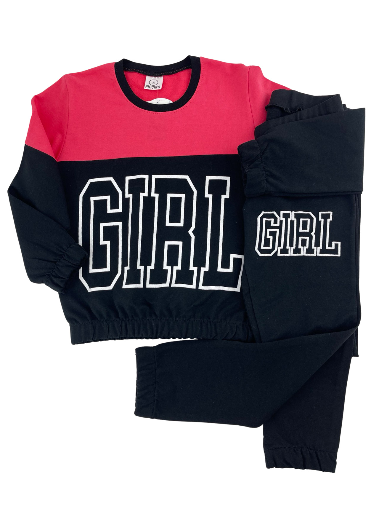 Set of girl's overalls with noisemakers code 12288