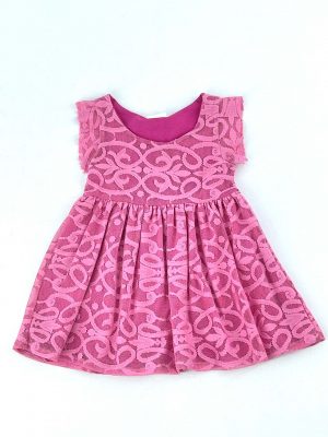 Colorful sleeveless baby dress code MT845