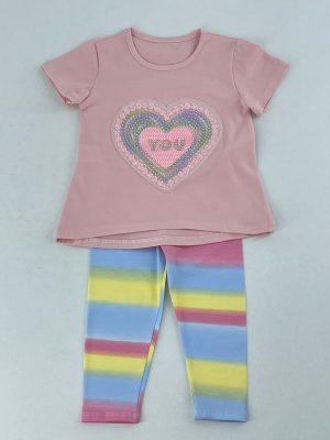 Girl's set baby blouse-pants set 3271
