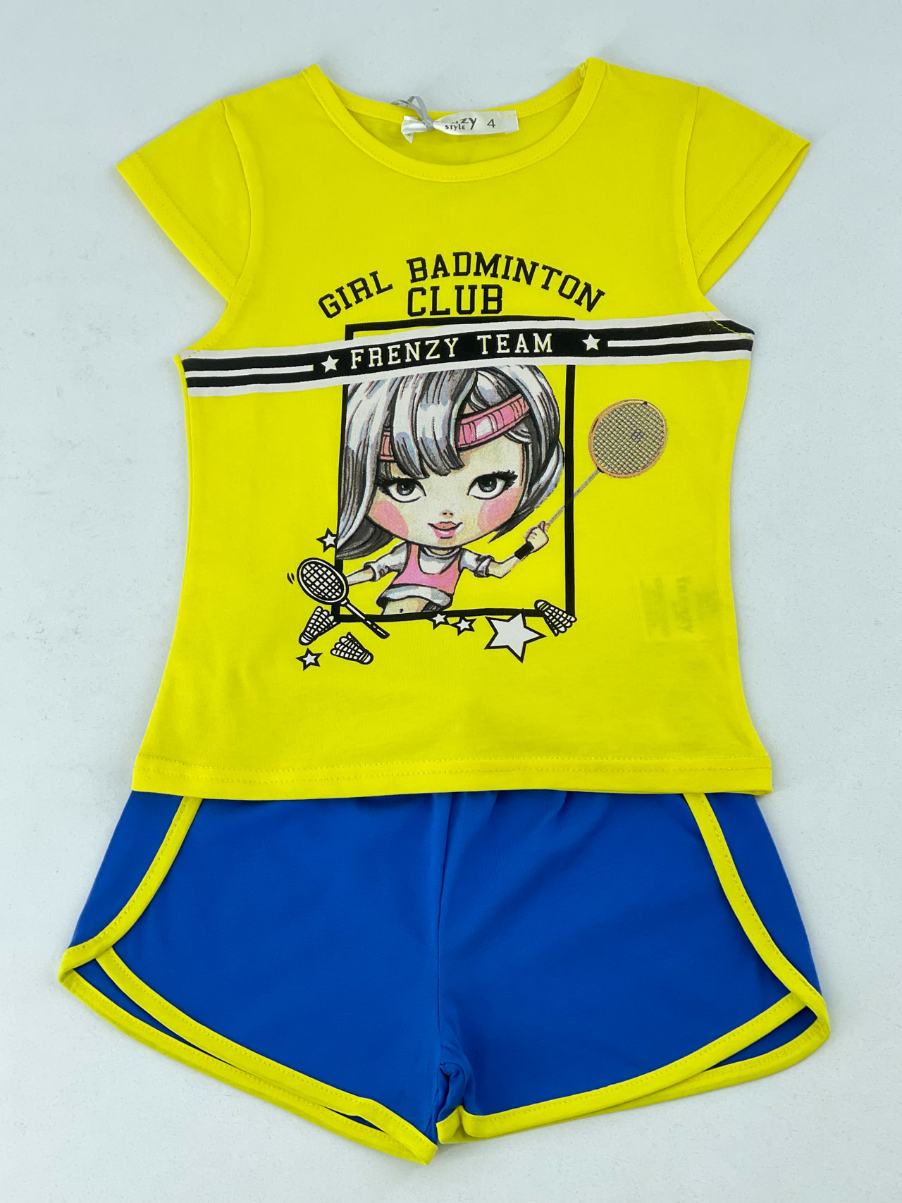 Set girl blouse-shorts set code 62915142