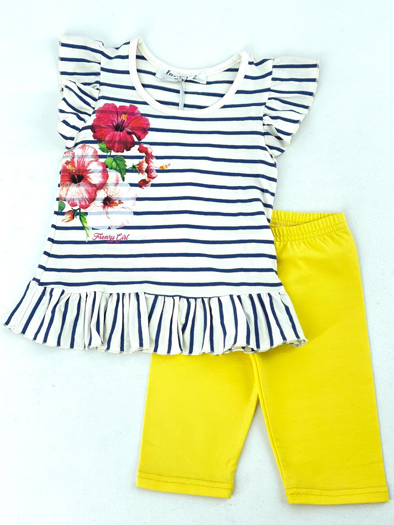Striped girl set with pilex code 62915153