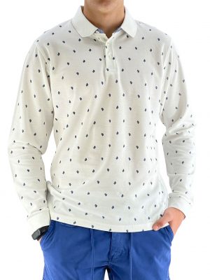 Blouse male with collar code 91309
