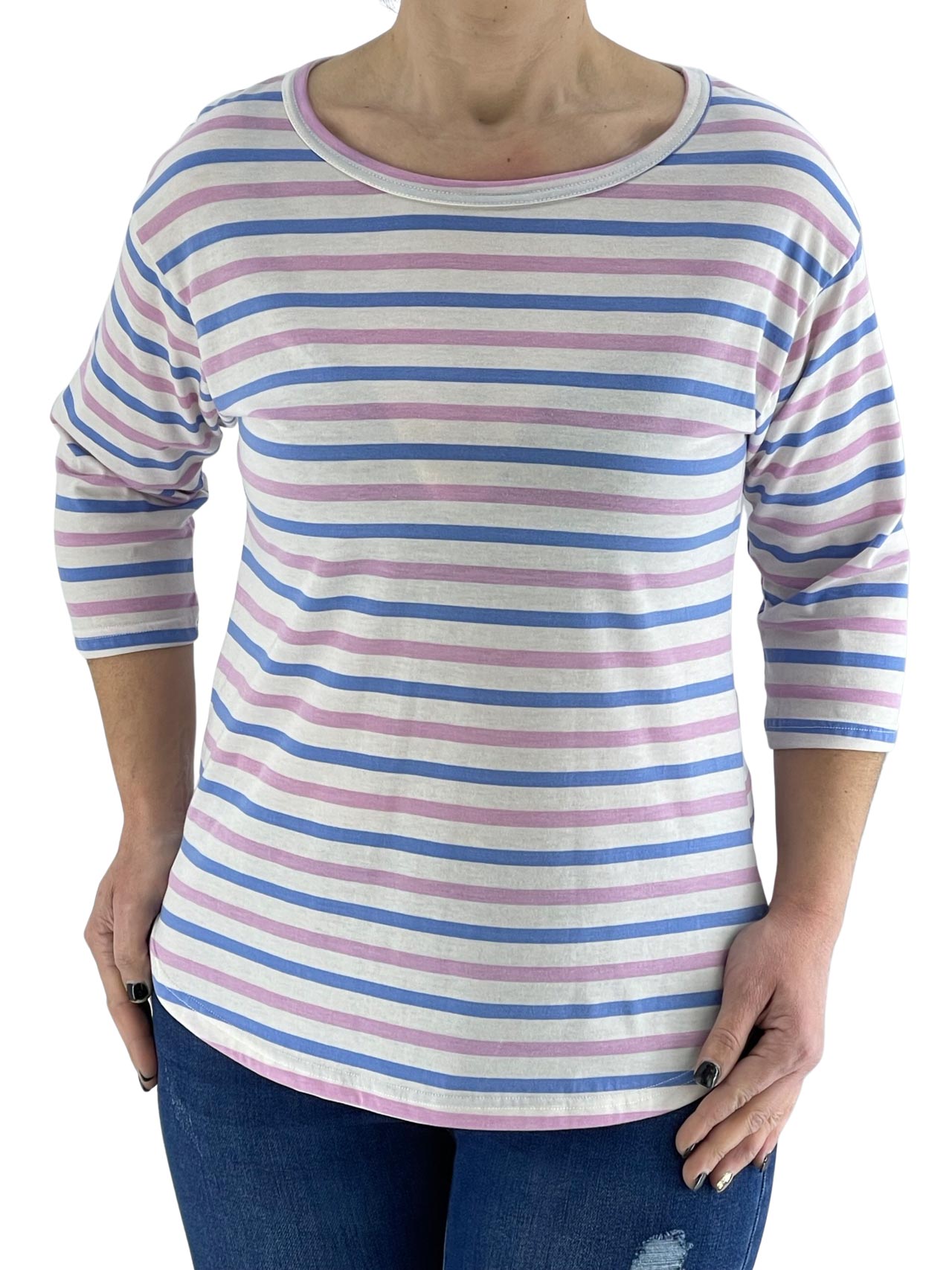 Women's striped blouse code MB2008