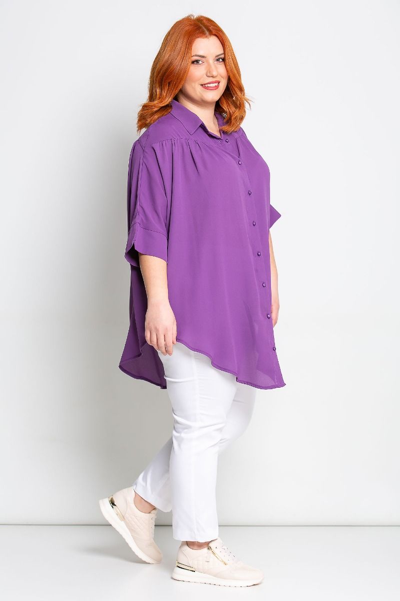 Women's shirt with zorgette code 45/5612