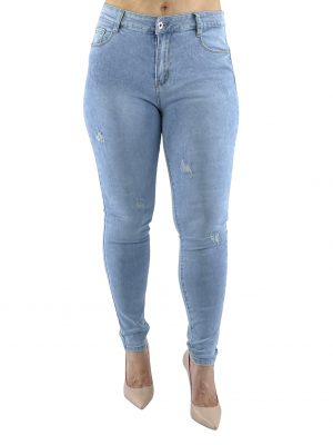 Women's jeans with tears code 11920