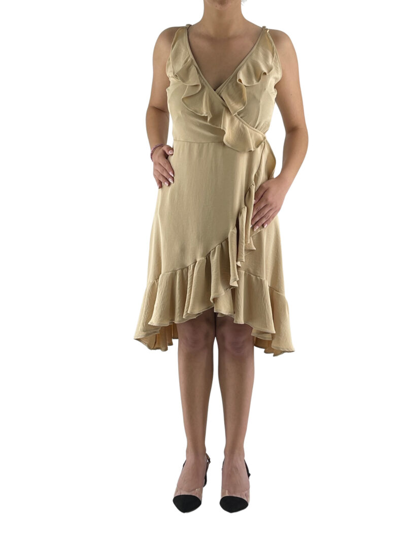 Short dress with ruffles code 21072