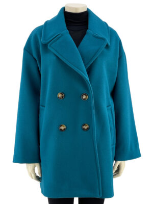 Semi coat female with buttons code 22456