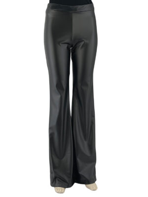 Leatherette bell pants code 21559