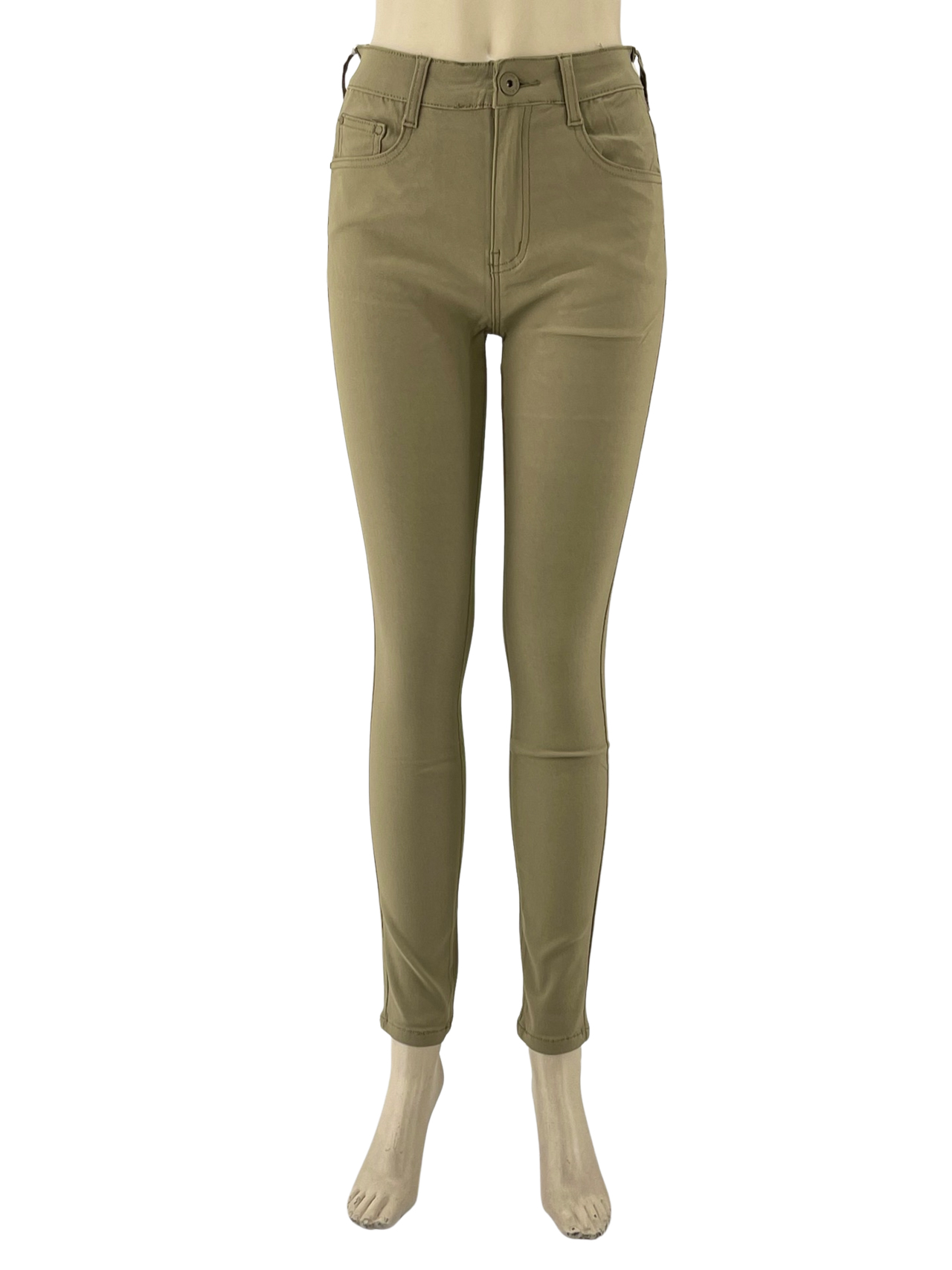 Women's high-waisted elastic pants code GX2268