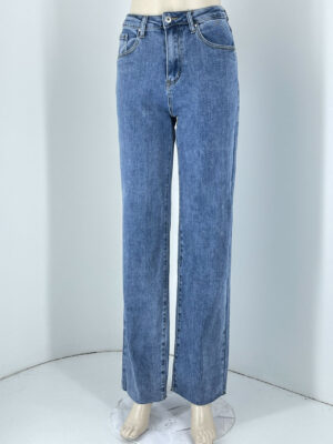 Denim pants with ruffles code 2MT198