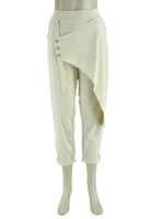 Παντελόνι ψηλόμεσο φάκελος με λάστιχο κωδ. 33439 μπροστινή όψη- πάγου