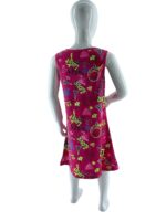 Φόρεμα εμπριμέ αμάνικο μακό