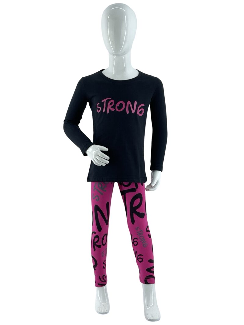 Σετ κορίτσι εποχικό με χρωματιστό κολάν