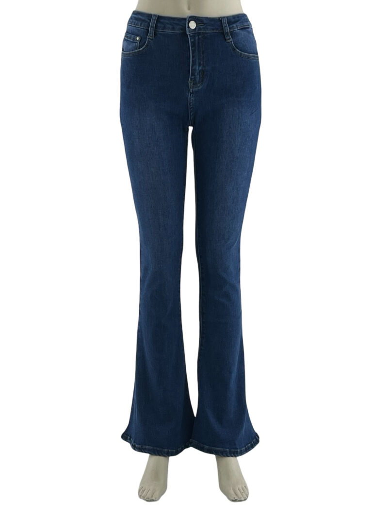 Παντελόνι τζιν ελαστικό καμπάνα κωδ. DT8125