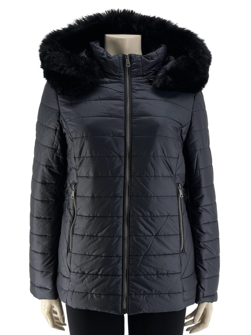 Μπουφάν γυναικείο με εξώγαζα και αποσπώμενη κουκούλα κωδ. TY162