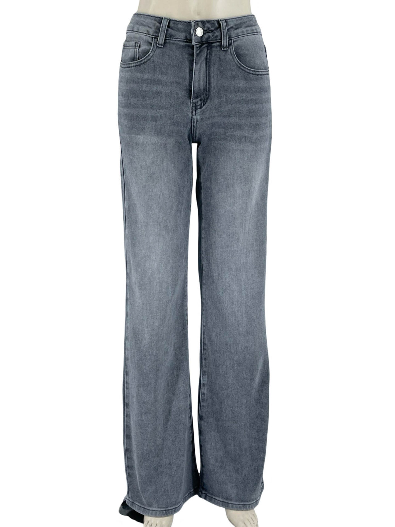 Παντελόνα τζιν ξεβαμμένη ελαστική