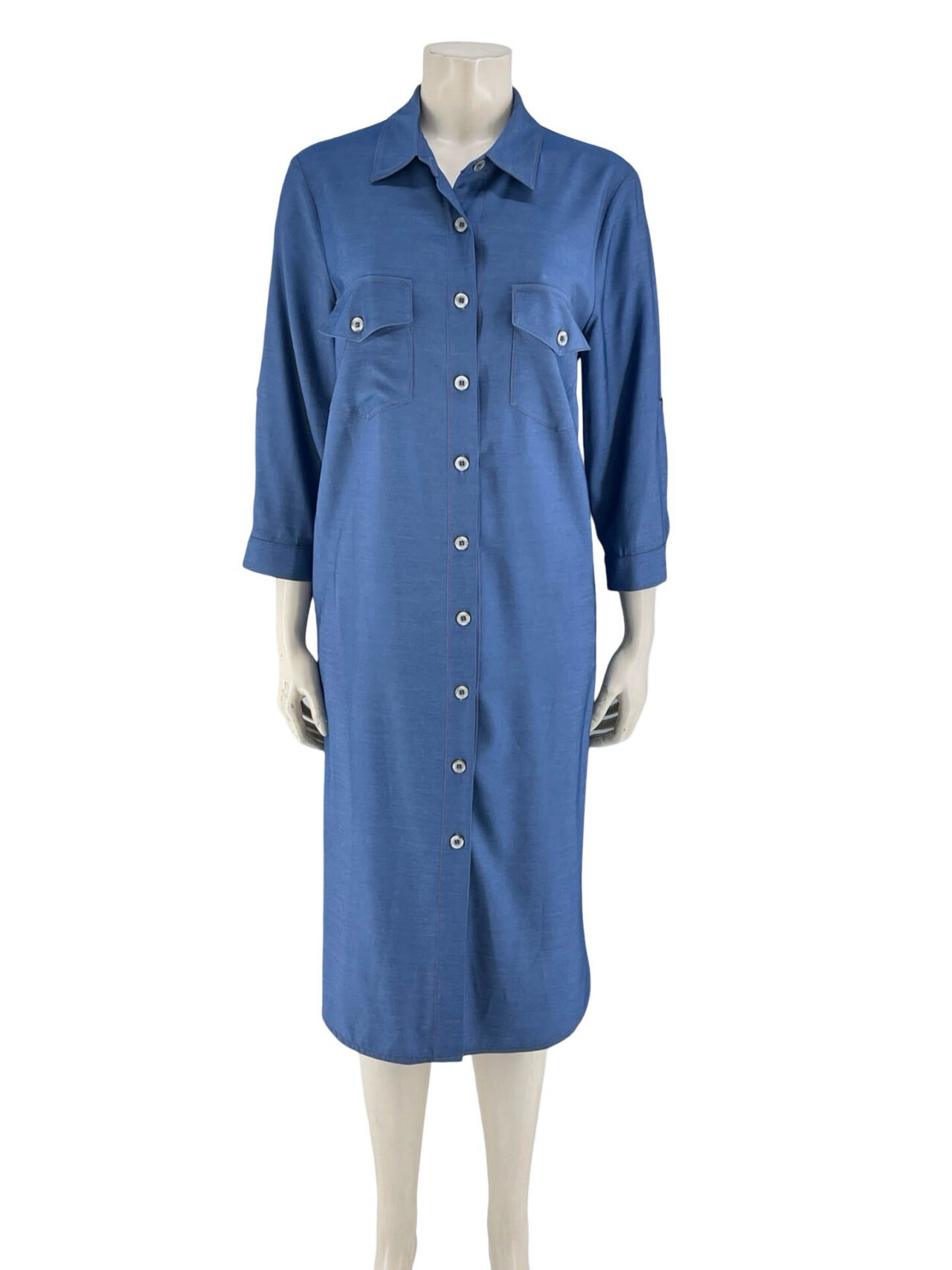 Φόρεμα τζιν σεμιζιέ