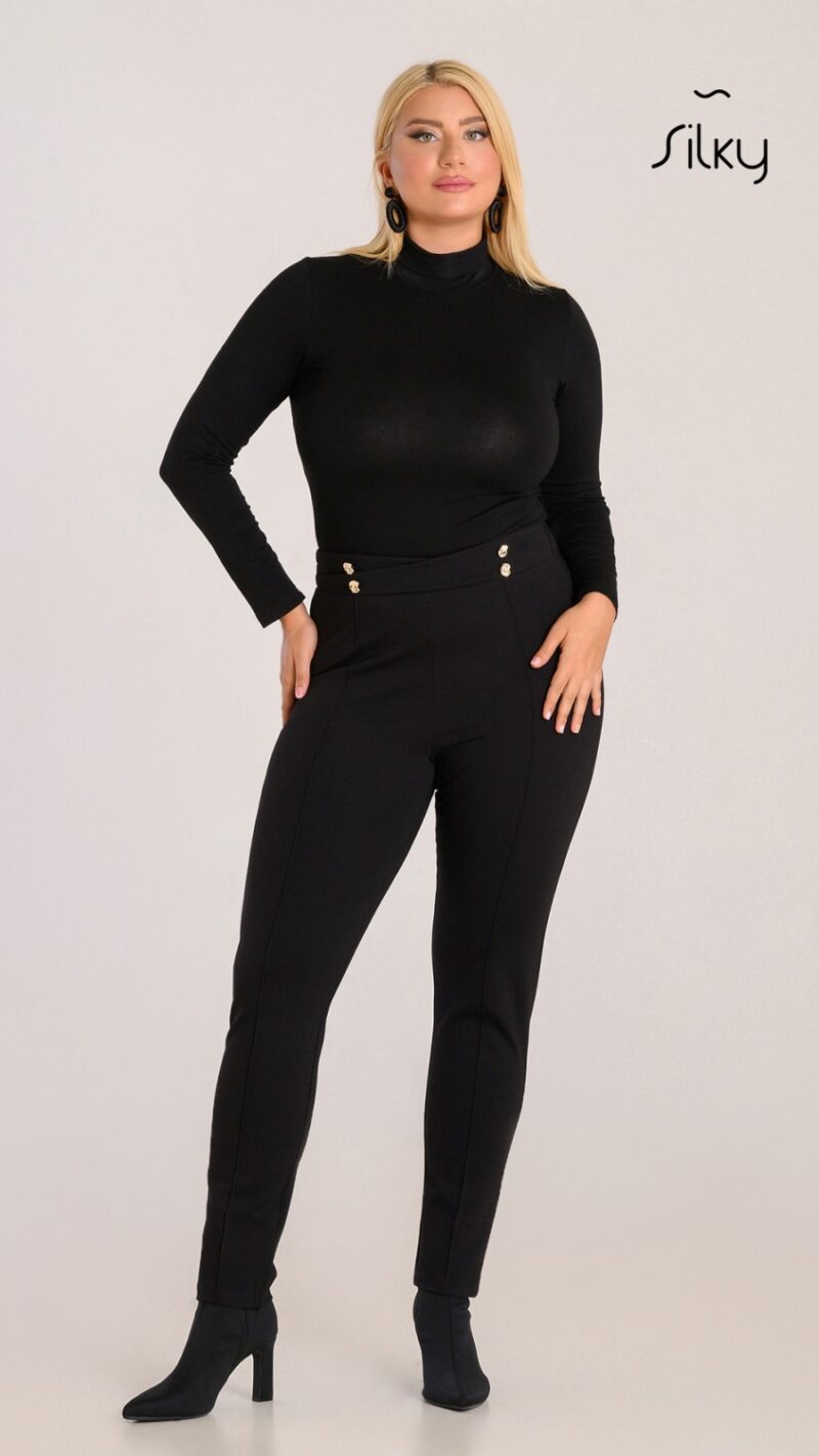 Παντελονοκολάν ελαστικό με ραφή στο εμπρός μέρος κωδ. 10963