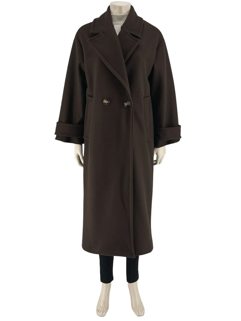 Παλτό μονόχρωμο με κουμπιά κωδ. 22298