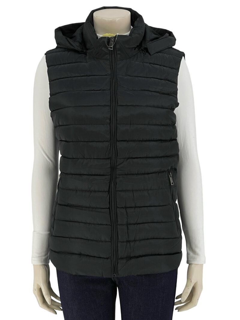 Μπουφάν αμάνικο με αποσπώμενη κουκούλα κωδ. 2051