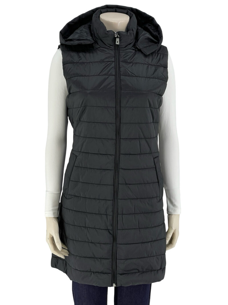 Μπουφάν αμάνικο με αποσπώμενη κουκούλα κωδ. 6025