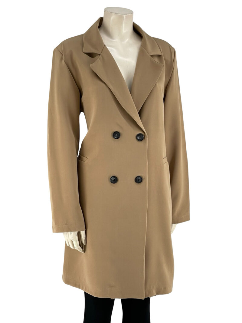 Μαντώ γυναικείο μονόχρωμο με κουμπιά κωδ. 6768