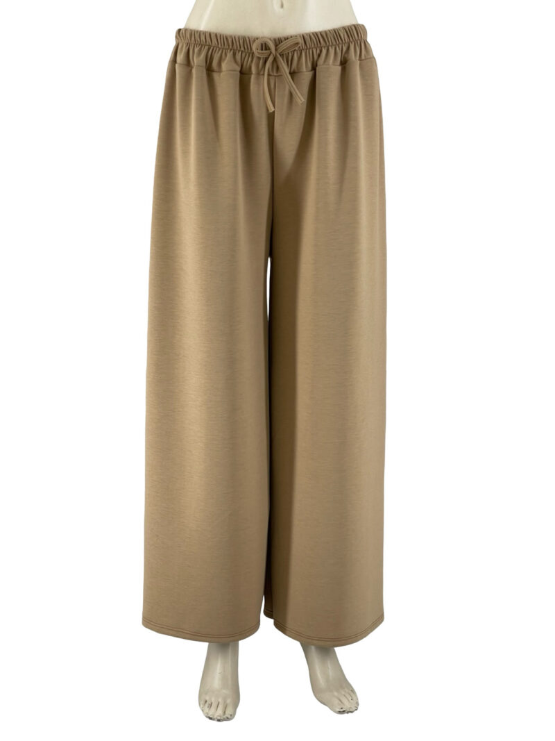 Παντελόνα ελαστική μονόχρωμη με λάστιχο στη μέση κωδ. PA1806