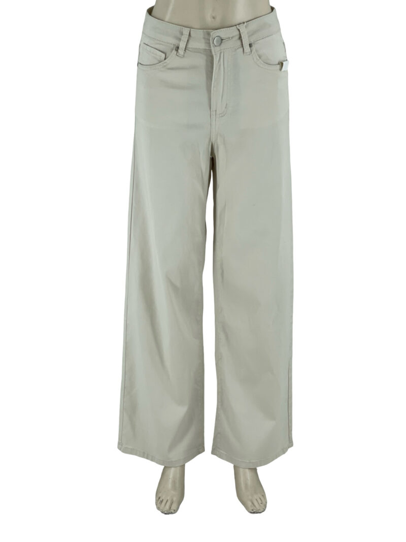 Παντελόνα καπαρντίνα wide leg κωδ. BG3080